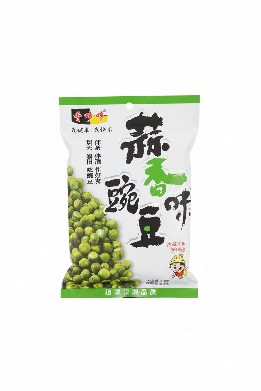 SNACK DI PISELLI ALL AGLIO 80g (BOX DA 10)