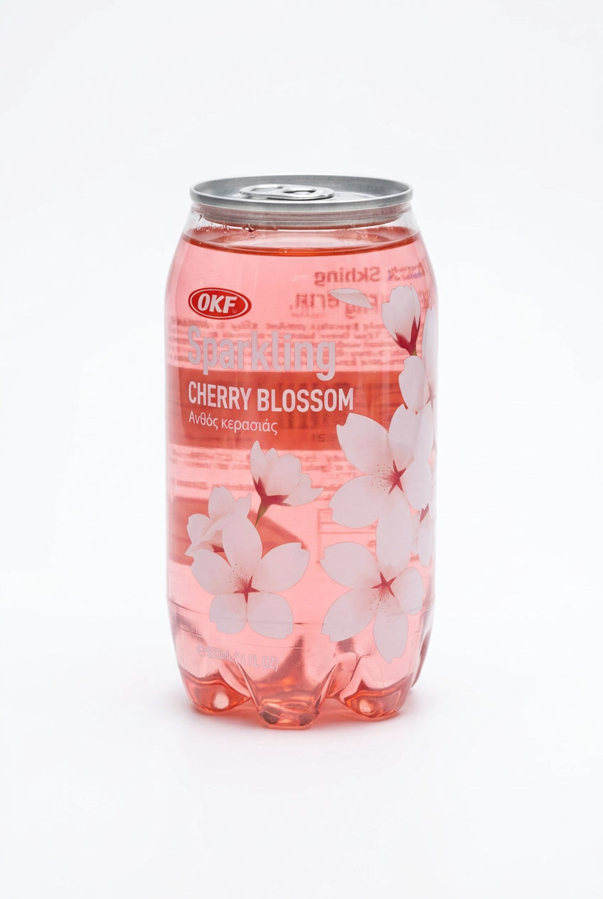 OKF BEVANDE AL GUSTO FIORE DI CILIEGIO 350 ML (BOX DA 24)