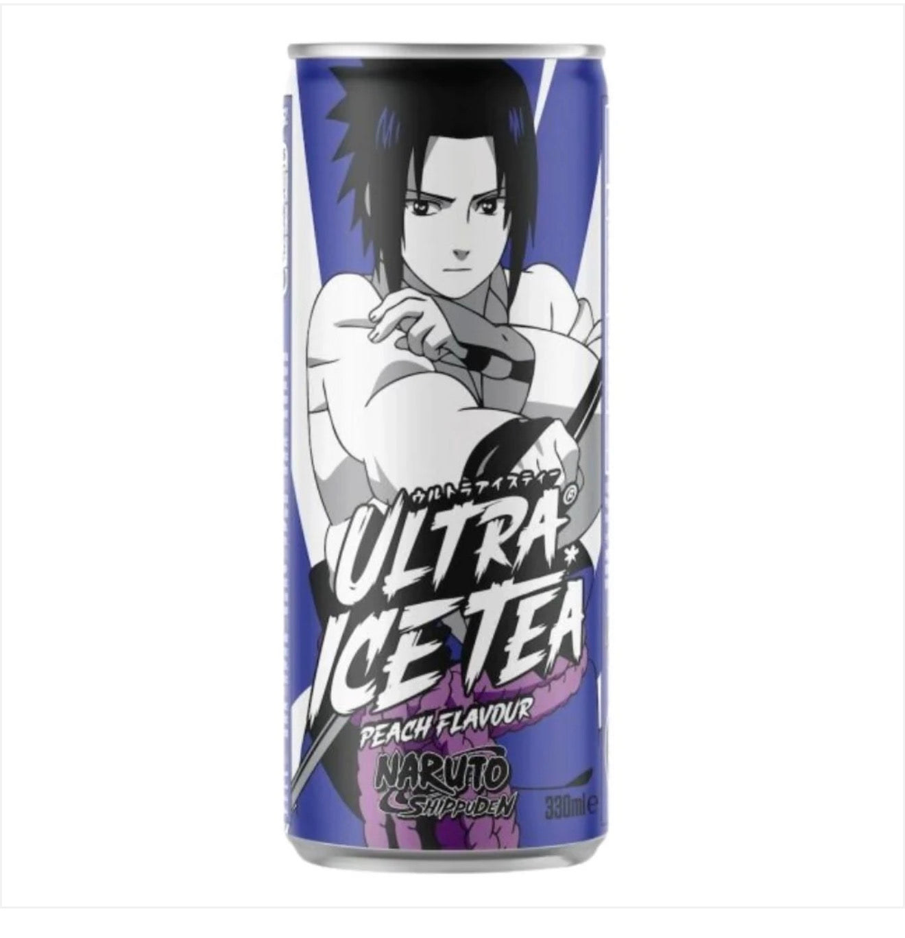 Sasuke Ultra Ice Tea Peach, Tè Alla Pesca Da 330ML (BOX DA 24)