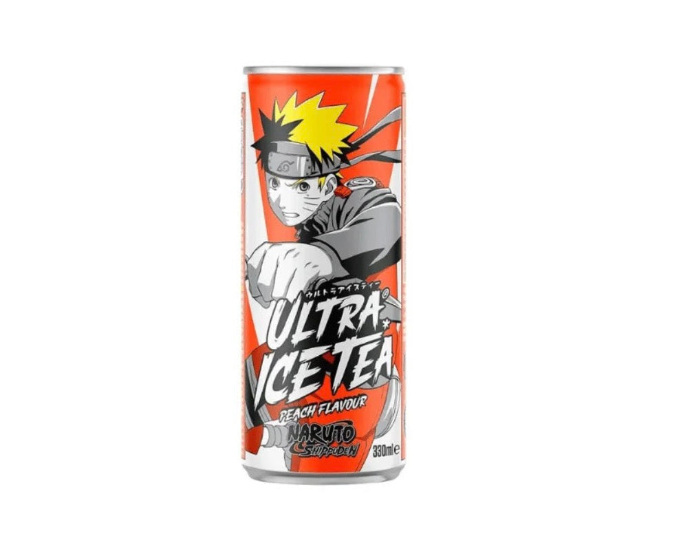 ULTRA ICE TEA NARUTO, TÈ ALLA PESCA 330ML ( BOX DA 24)