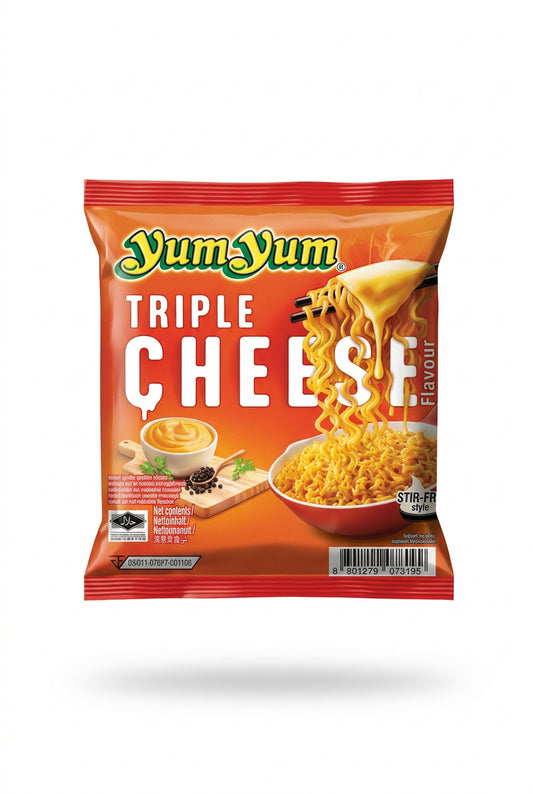 YUMYUM RAMEN TRIPLE CHEESE 100g G (BOX DA 10)