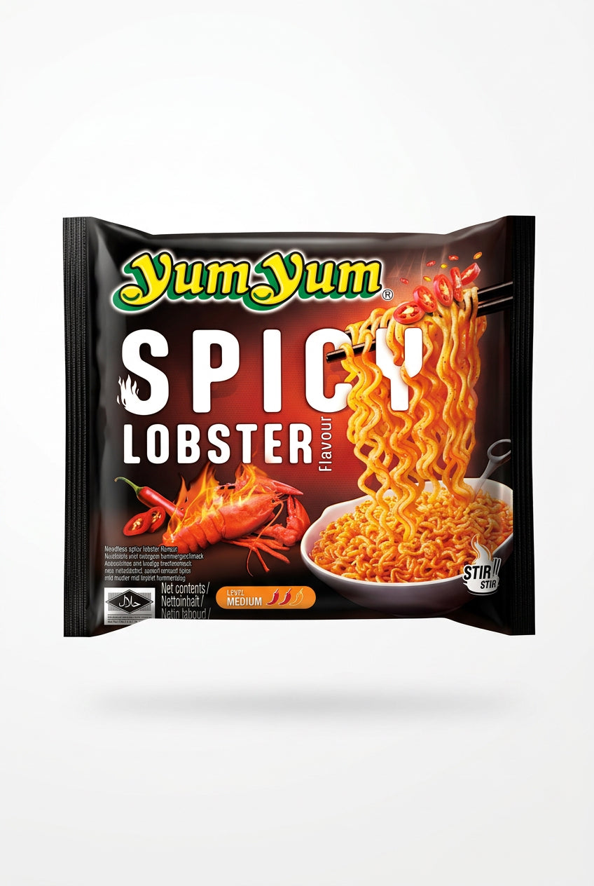 YUMYUM RAMEN PICCANTE LOBSTER  100g G (BOX DA 10)