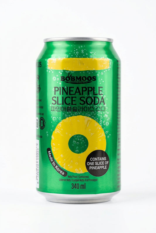BIBITA PINEAPPLE SODA 340ML (BOX DA 12)