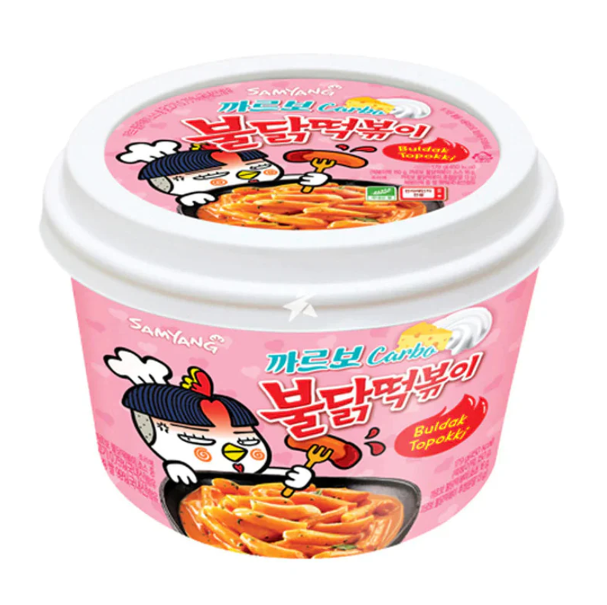 BULDAK TTEOBOKKI GNOCCHI IN CUP 185G CARBONARA [box da 8]