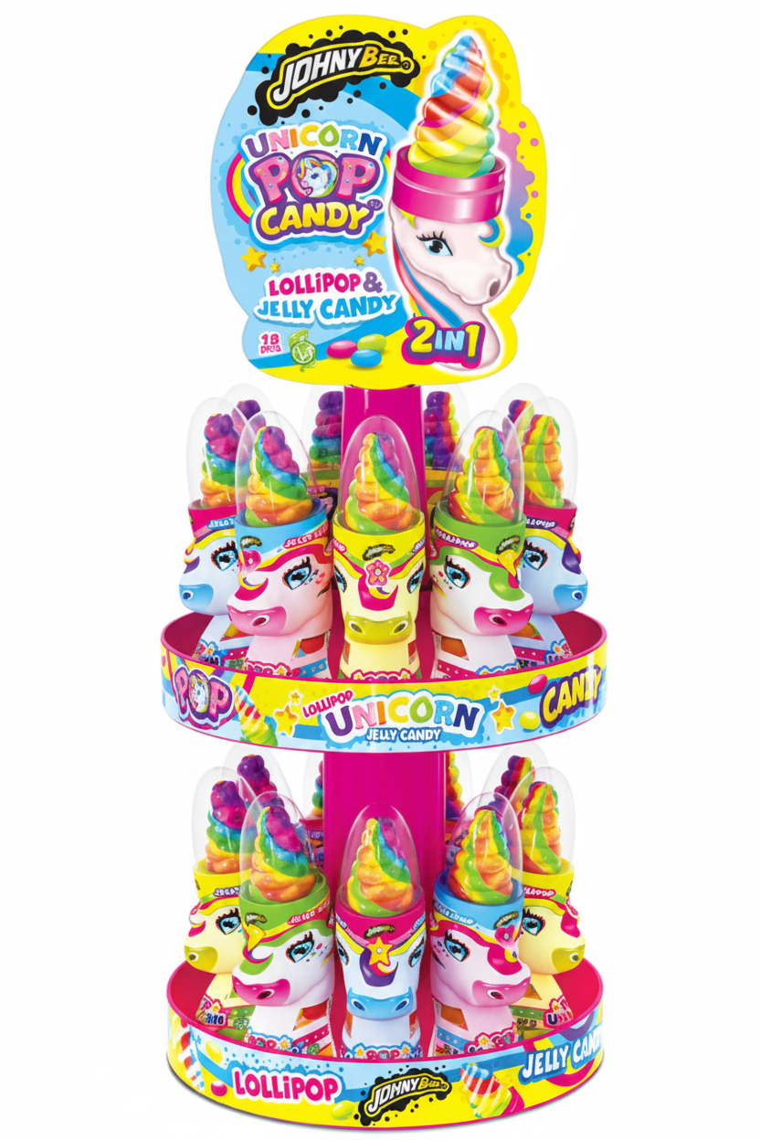 UNICORN POP e CANDY 50G x 18