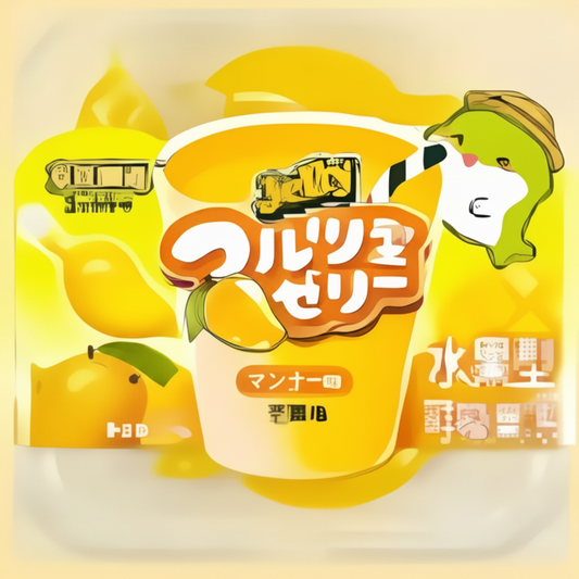 GELATINA AL MANGO A FORMA DI FRUTTA 228 G(box da 12)