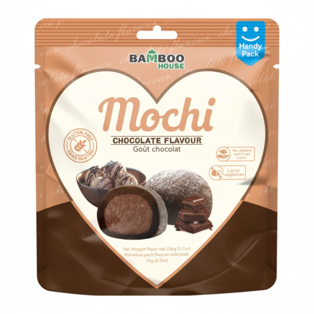 BAMBOO HOUSE MOCHI AL CIOCCOLATO 105 G(box da 12)