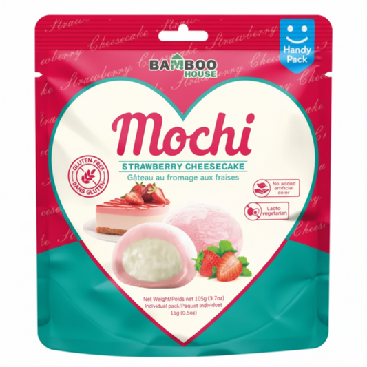 BAMBOO HOUSE MOCHI CHEESECAKE ALLA FRAGOLA 105 G(box da 12)