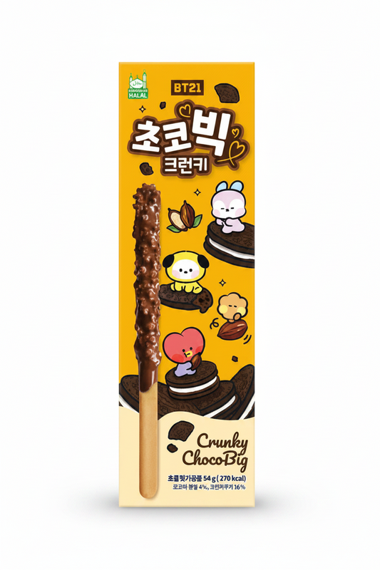 BT21 CHOCOBIG BASTONCINO DI CIOCCOLATO 54 G (box da 16)