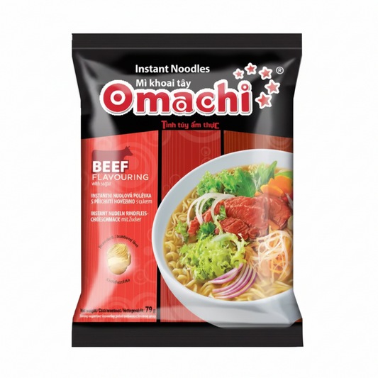 OMACHI NOODLE DI PATATE AL GUSTO DI MANZO 2 × 30 × 79 G