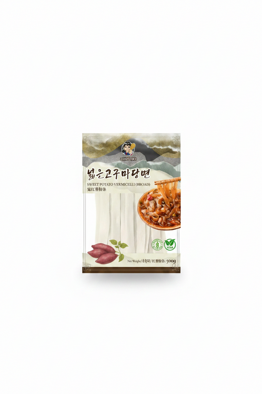 VERMICELLI DI PATATA DOLCE LARGHI 500 G(box da 12)