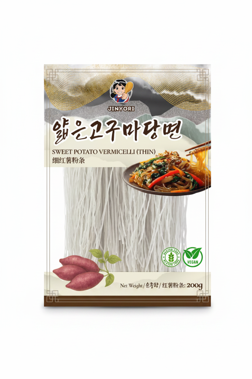 VERMICELLI DI PATATA DOLCE SOTTILI 500 G(box da 12)