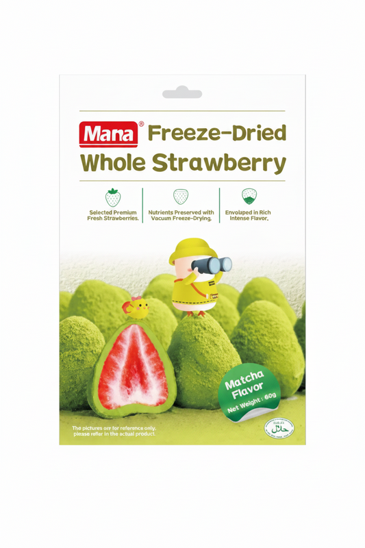 MANA TÈ MATCHA LIOFILIZZATO ALLA FRAGOLA 60 G(box da 15)