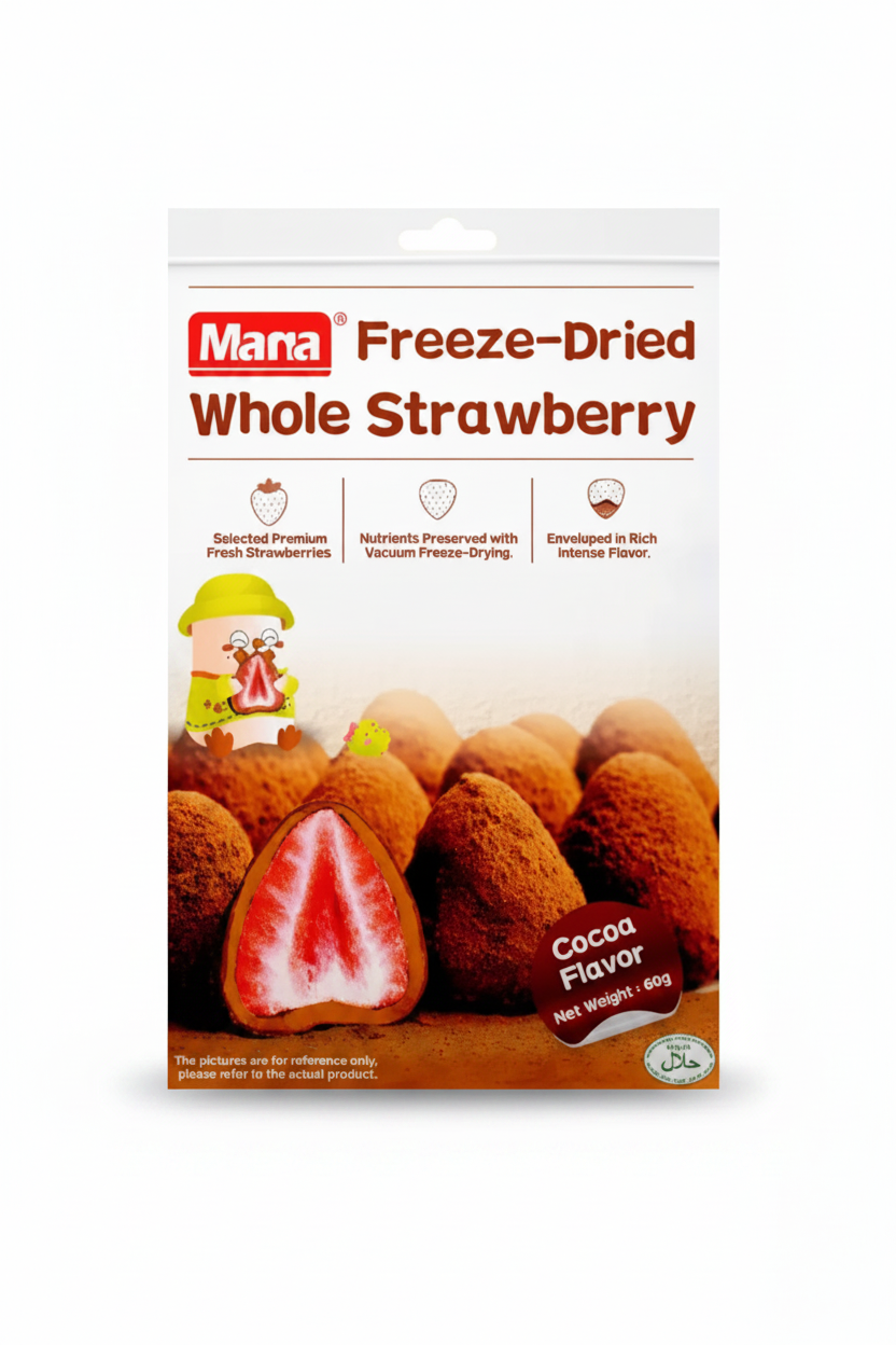 MANA CIOCCOLATO LIOFILIZZATO ALLA FRAGOLA 60 G(box da 15)