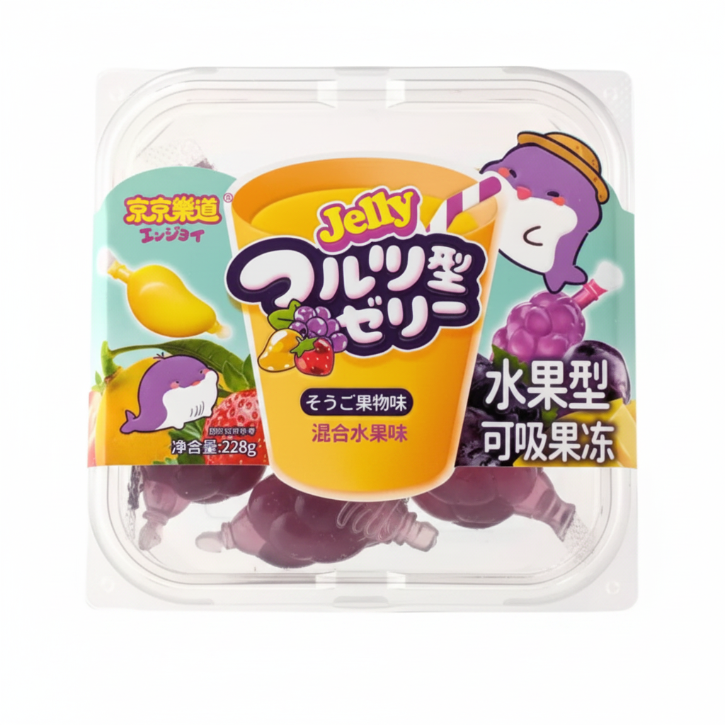 GELATINA AI FRUTTI MISTI  228 G (box da 12)