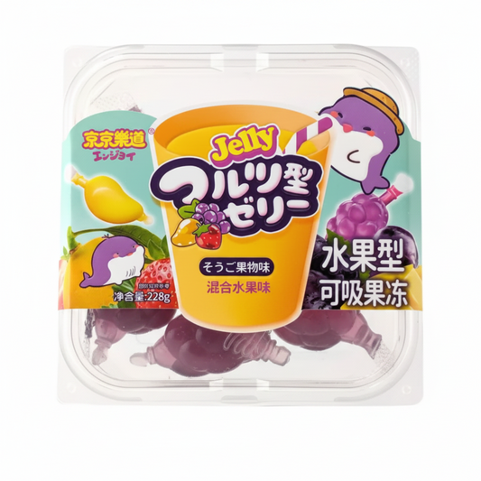 GELATINA AI FRUTTI MISTI  228 G (box da 12)