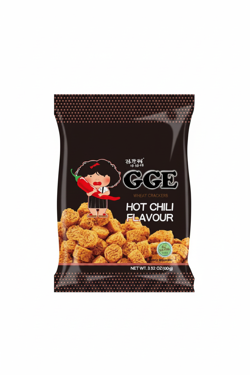 GGE CRACKER DI FRUMENTO GUSTO PEPERONCINO PICCANTE 80 G(BOX DA 15)