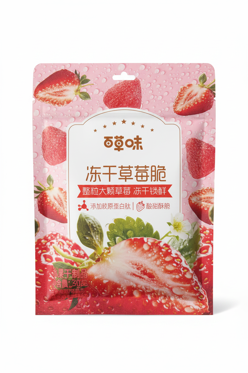 BE & CHEERY FRAGOLE LIOFILIZZATE 30 G( BOX DA  15)