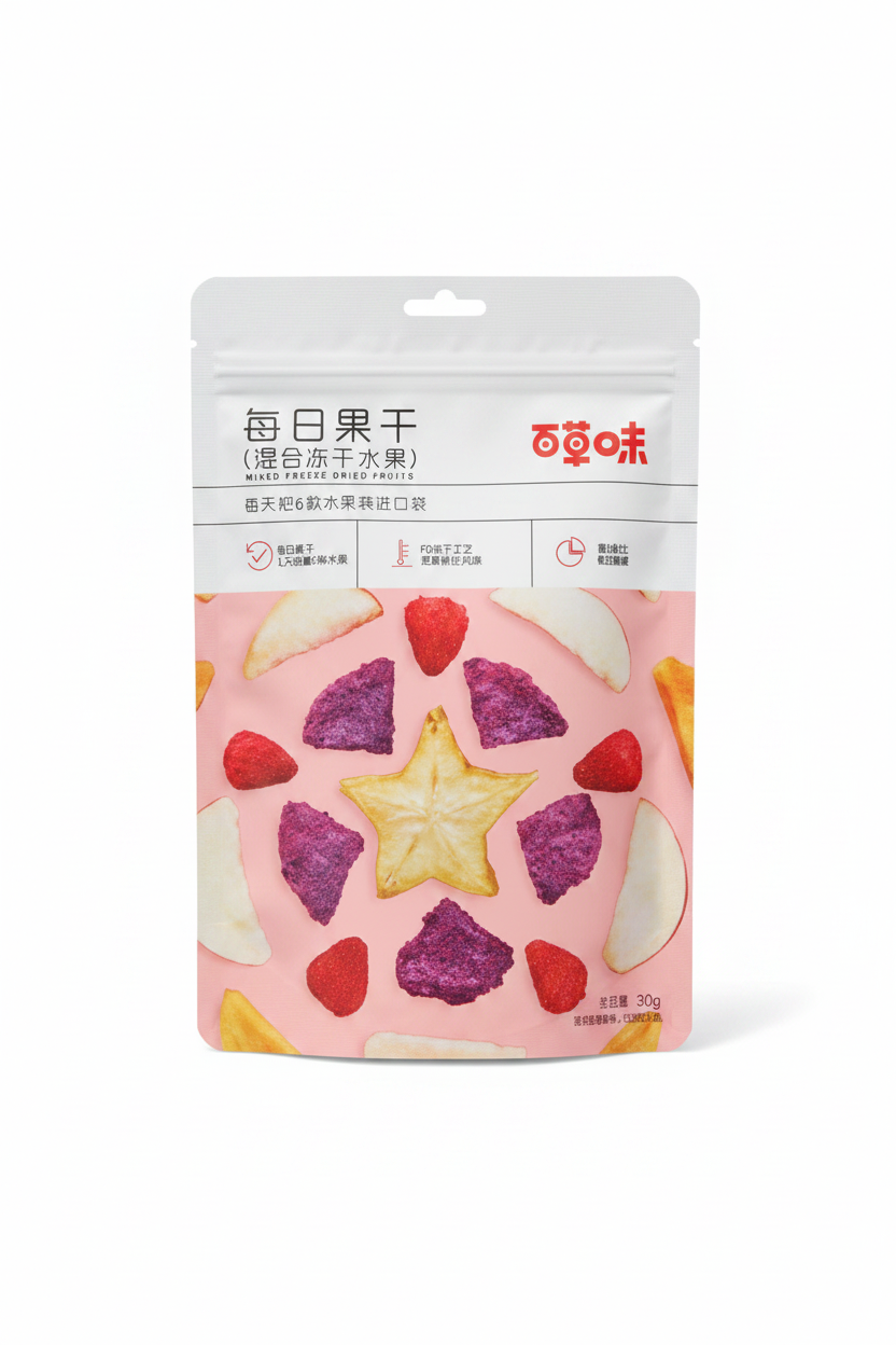 BE & CHEERY FRUTTA MISTA LIOFILIZZATA 30 G (BOX DA 15)