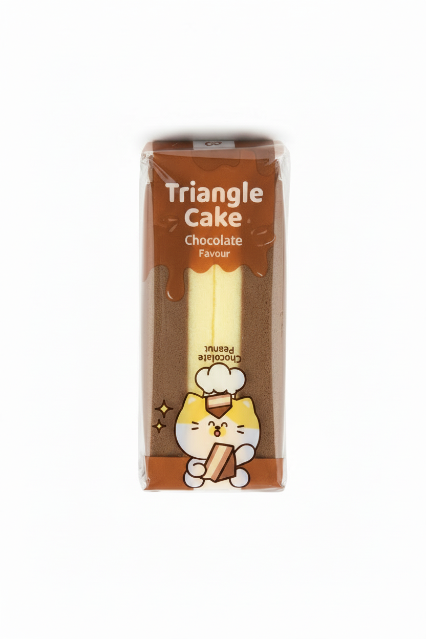 TOKIMEKI TORTA TRIANGOLARE SOFFICE AL GUSTO DI CIOCCOLATO 90 G(BOX DA 16)