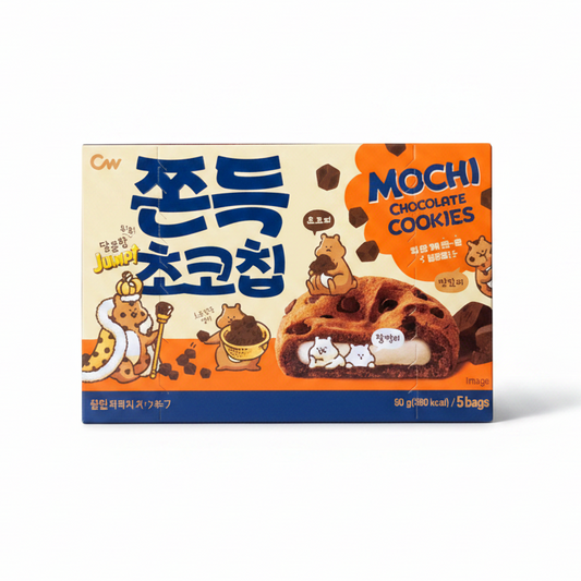 CW BISCOTTI AL CIOCCOLATO CON MOCHI 90 G(BOX DA 10)