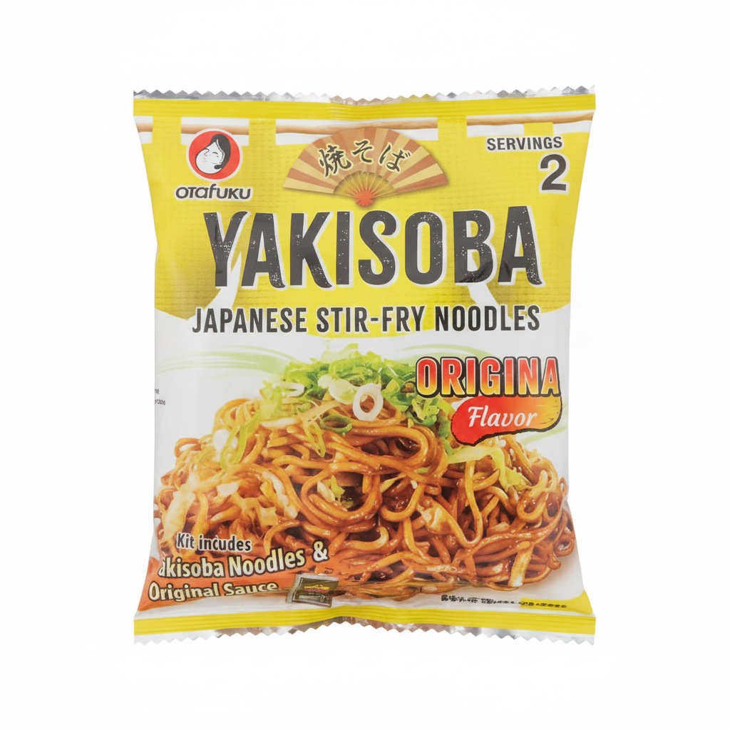 YAKISOBA SPAGHETTI GIAPPONESI 370 G [box da 6]