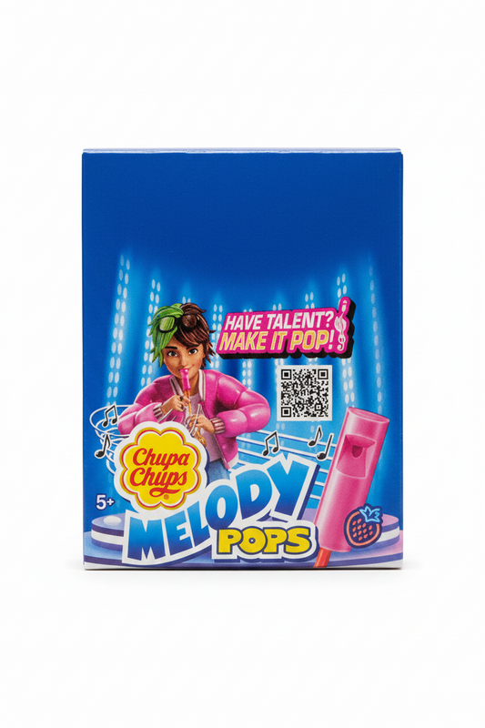 CHUPA CHUPS MELODY POPS LECCA-LECCA ALLA FRAGOLA 48PZ