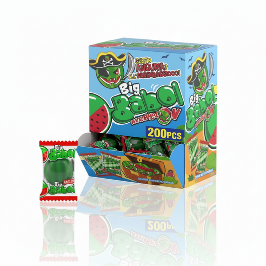 BIG BABOL GUSTO ANGURIA GOMMA DA MASTICARE MORBIDA 200 PZ