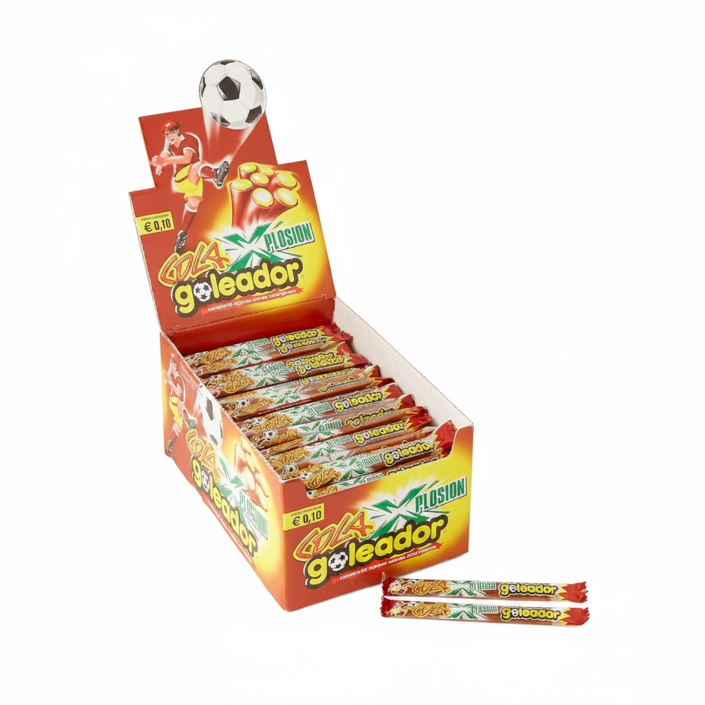 GOLEADOR XPLOSION COLA CARAMELLE GOMMOSE RIPIENE AL GUSTO COLA 150 PZ