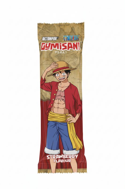 GUMISAN CARAMELLE GOMMOSE A NASTRO GUSTO FRAGOLA 75 G (BOX DA 12)