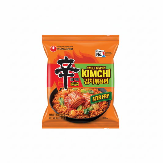 NONGSHIM SHIN RAMYUN KIMCHI STIR FRY DOLCI E PICCANTI 137 G(BOX DA 20)