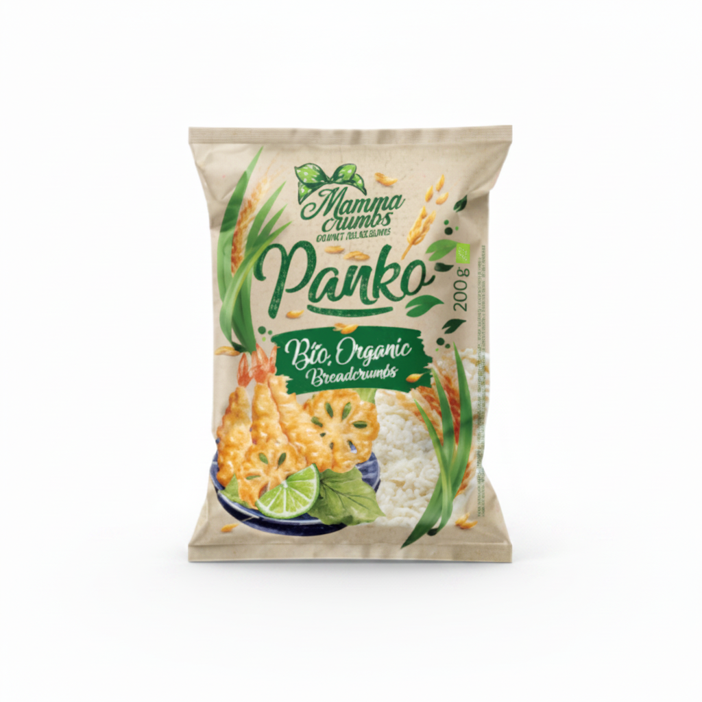 CRUMBS PANGRATTATO PANKO BIO 200 G(BOX DA 8)