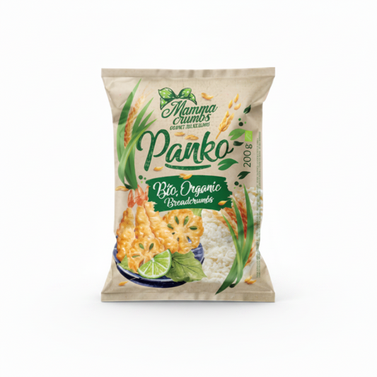 CRUMBS PANGRATTATO PANKO BIO 200 G(BOX DA 8)