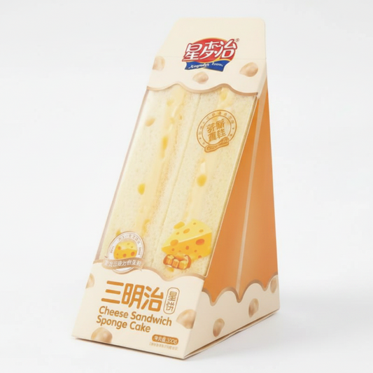 FLUFFY SANDWICH AL FORMAGGIO 100 G( BOX DA 16)