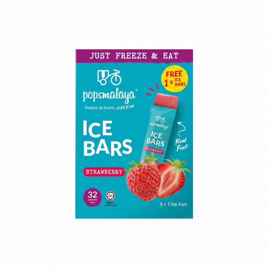 MY POPSMALAYA ICE BAR AL GUSTO DI FRAGOLA  270 ML (BOX DA 6)