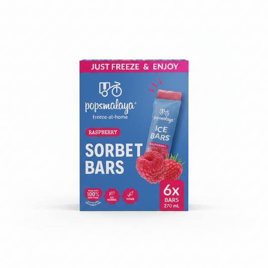 MY POPSMALAYA ICE BAR AL GUSTO DI LAMPONE 270 ML(BOX DA 6)
