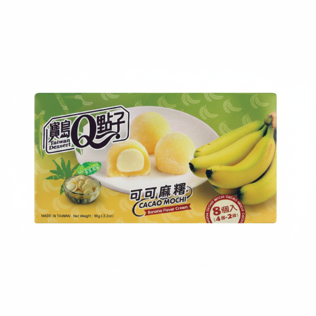 Q MOCHI AL GUSTO BANANA 80 G （BOX DA12）