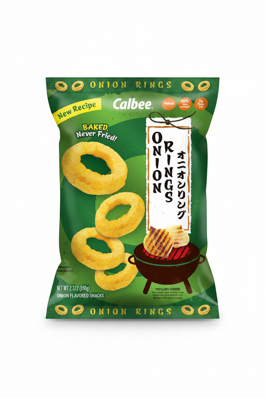 CALBEE ANELLI DI CIPOLLA TOSTATA 60 G (BOX DA 8)