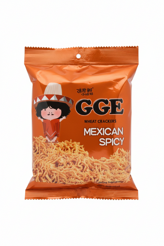 GGE CRACKER DI FRUMENTO DI MESSICANO PICCANTE (BOX DA 15)