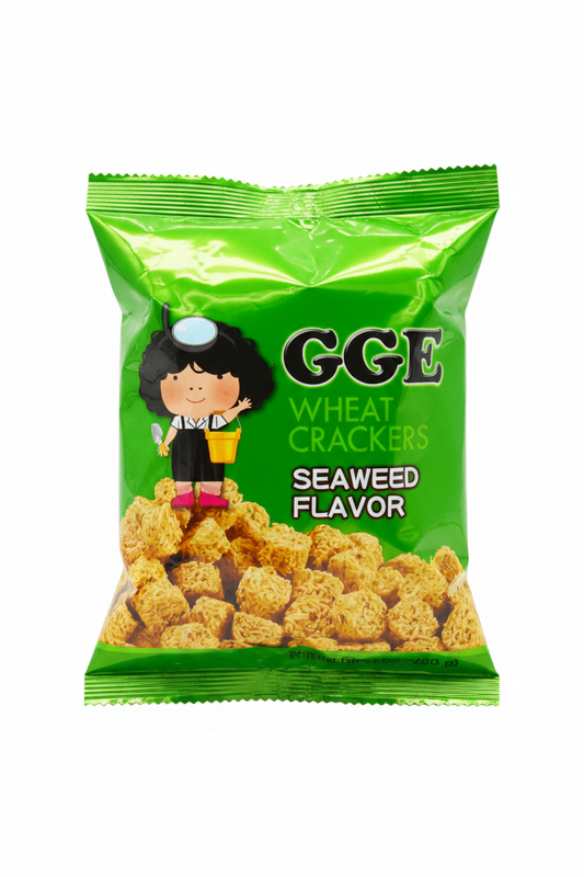 GGE CRACKER DI FRUMENTO AL GUSTO ALGHE (BOX DA 15)