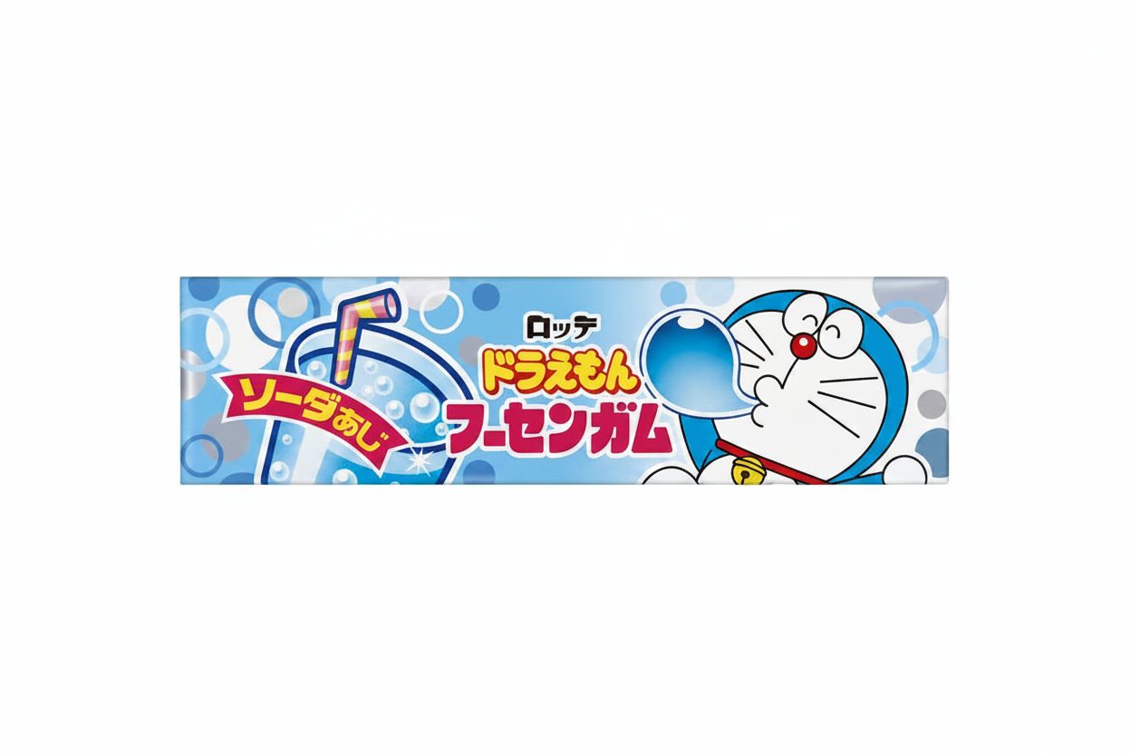 DORAEMON GOMME DA MASTICARE LOTTE 18 G(BOX DA 20)