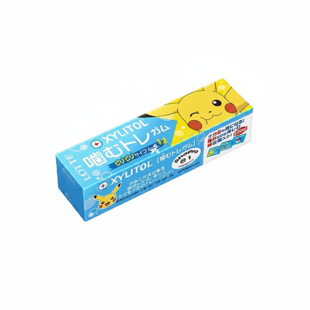 POKÉMON GOMME DA MASTICARE LOTTE XYLITOL E 26 G × 15