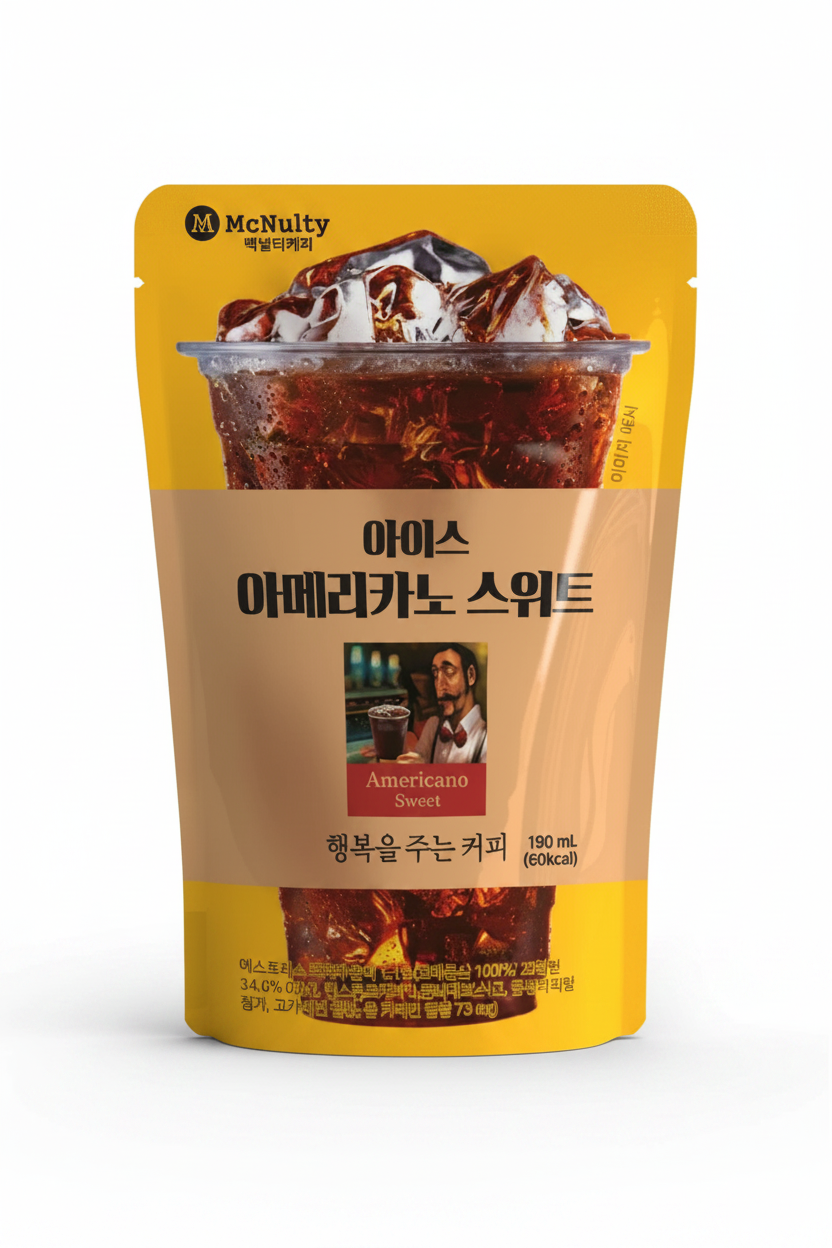 MCNULTY ICE AMERICANO DOLCE 190 ML (BOX DA 10)