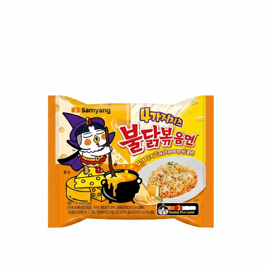 SAMYANG BULDAK QUATTRO FORMAGGI  145 G (BOX DA 16