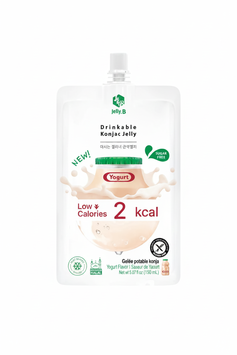 JELLY  GELATINA DI KONJAC AL GUSTO YOGURT 150 ML (BOX DA 10)