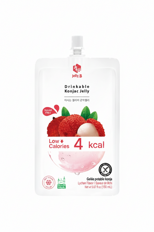 KEUMKANG JELLY B GELATINA DI KONJAC AL LITCHI 150 ML( BOX DA 10)