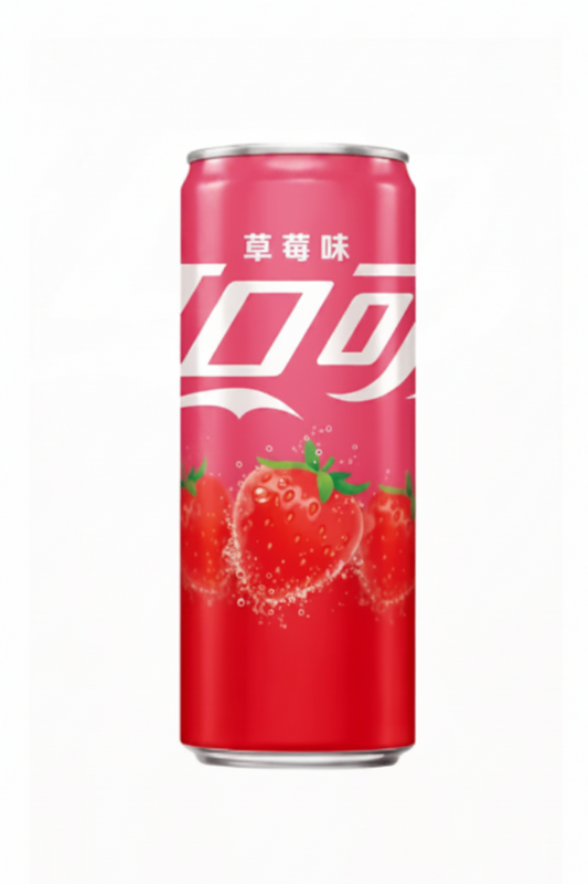 COCA-COLA ALLA FRAGOLA 330 ML（BOX DA 24）