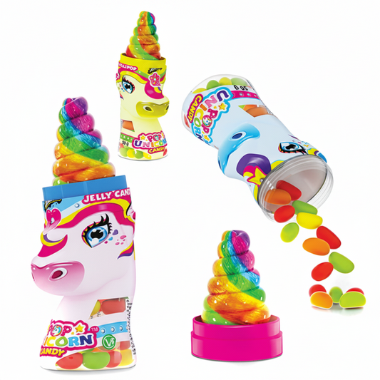 UNICORN POP e CANDY 50G x 18