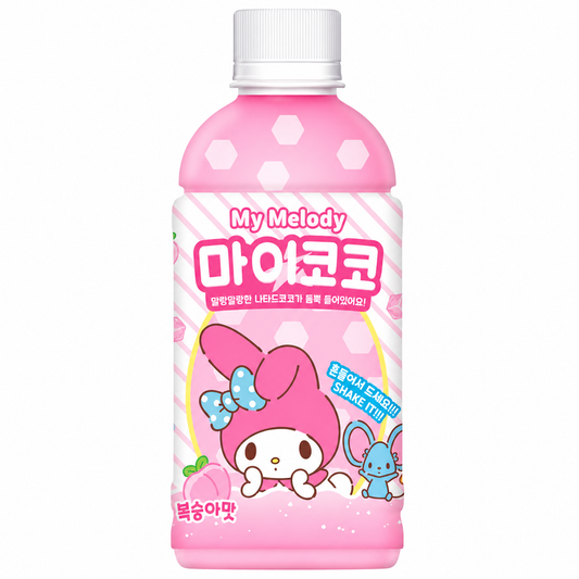 MEASTY MY COCO KUROMI -  BEVANDA ALLA PESCA 340ML[box da 6]