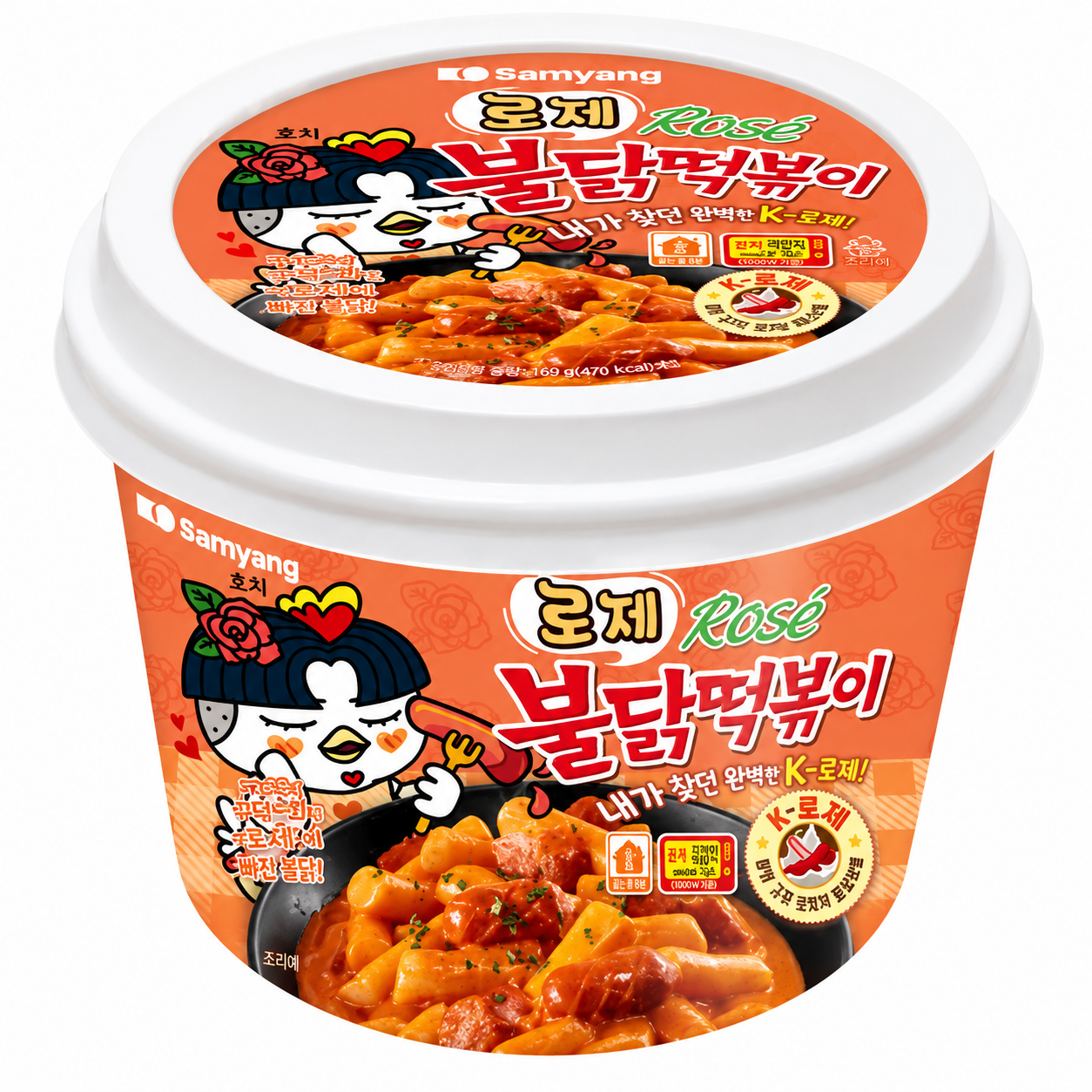 BULDAK TTEOBOKKI GNOCCHI IN CUP 185G ROSE PICCANTE [box da 8 ]